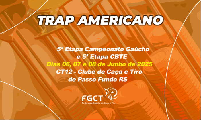 [PROVA REALIZADA] - 5ª Etapa do Campeonato Gaúcho, 5ª Etapa CBTE - 6 a 8/6